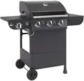Produktbild: Fuego Gasgrill Columbus 3+1 Brenner von EL Grill BBQ Grillwagen Gasgrillwagen Barbecue AY 562