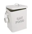 Produktbild: Katzenfutter Katzenleckerli aufbewahrung box 6.5 Liter Metall Katzenfutter bo...