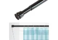 Produktbild: tinycurtains Klemmstange Teleskopstange 55-90 cm Türvorhangstange Duschvorhangstange Badstange, Ø 0.22 mm, 1-läufig, ausziehbar, klemmbar, geklemmt, Metall, Stange für Türvorhang ohne Bohren stufenlos verstellbar rostfrei