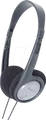 Produktbild: PAN RP-HT090EH - Leichtbügel-Kopfhörer, 5 m Kabel