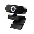 Produktbild: LogiLink UA0368 - HD USB-Webcam mit Mikrofon für gestochen scharfe Videogespräche mt Familie/Freunde/Beruf (Skype, Team, Google Meet, Facebook, …)