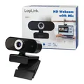 Produktbild: 4052792061024 HD USB webcam with microphone LOGILINK