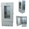 Produktbild: Räucherofen 44x28x80cm Räucherschrank mit Haken und Thermometer Stahlblech EUR 9