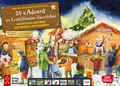Produktbild: 24 x Advent im Erzähltheater Kamishibai. Adventskalender.