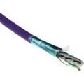 Produktbild: ACT Cat 6A F/UTP solid installation cable, LSZH, CPR euroclass ECA, 24AWG, violet 305 meter C6A F/UTP SOLID LSZH ECA 305