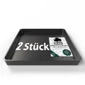 Produktbild: BigDean 2 Stück Pflanzschale groß 60x60x7cm ideal für anzüchten, Pflanzen & mehr