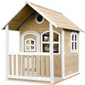 Produktbild: Axi Alex Spielhaus Braun - Weiß 191 x 137 x 178 cm