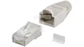 Produktbild: RJ45 Cat.5e FTP-Telekommunikationsstecker mit Abdeckung 68746