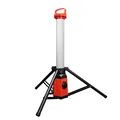 Produktbild: Grafner Profi LED Tower Baustrahler mit Steckdose und Stativ, 360° 3800 Lumen, 60 Watt, Höhe: 107 cm, IP44, 6500K Tageslichtweiß, Arbeitsleuchte Baustellenstrahler 360 Grad rundum Arbeitslampe Turm