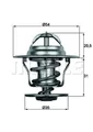 Produktbild: MAHLE TX 15 87D Thermostat,Kühlmittel für Aro,Audi,Ford,Ford Otosan,Multicar,