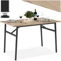 Produktbild: tectake® Esstisch, Industrial Style, rechteckig, 120 x 75 x 76 cm