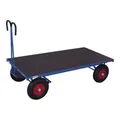 Produktbild: VARIOfit Handpritschenwagen ohne Bordwand Luftbereifung 1.200 x 800 mm Traglast 1.000 kg