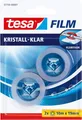 Produktbild: tesafilm Kristallklar Klebeband Transparent Alterungsbeständig 10m x 19mm 2Stk