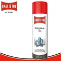 Produktbild: Ballistol 400 ml Silikon-Öl Spray Kunststoff Gummi Pflege mineralölfrei Metall