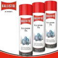 Produktbild: Ballistol 3 x 400 ml Silikon-Öl Spray Kunststoff Gummi Pflege mineralölfrei