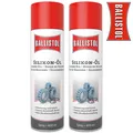 Produktbild: 2x Ballistol Silikon-Öl Spray Spezialschmierung Schmierung Kunststoffe 400ml