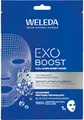 Produktbild: WELEDA Bio Exo Boost Collagen Tuchmaske Blauer Enzian – Naturkosmetik Feuchtigkeit Gesichtsmaske mit Collagen+ Active Complex & EXOSOMES PEPTIDES TECHNOLOGY für straffere Haut & Glow (vegan, 20ml)