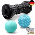 Produktbild: Tumaz Fußmassageroller & Fußroller 3-in-1-Set mit Igelball, Lacrosseball, M
