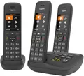 Produktbild: Gigaset C575A Trio, 3 Schnurlose Telefone mit Anrufbeantworter 