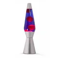 Produktbild: Lavalampe Silber Rot Lila, 40cm