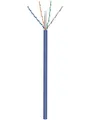 Produktbild: Pro CAT 6a network cable U/UTP blue 100 m - CU AWG - Blau - 100m