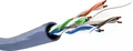 Produktbild: Goobay™ CAT 6A Netzwerkkabel, U/UTP, blau, CU, 100 m