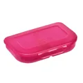Produktbild: HERLITZ BROTZEITDOSE PINK BROTDOSE BROT-DOSE LUNCHBOX BROTBOX BROTZEITBOX