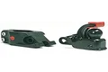 Produktbild: Hebie Kupplung F1 Set, 1x Kupplung F1 + 1x Adapter F1, Fahrrad-Anhängerkupplung zur Befestigung am Sattelklemmbolzen, Sattelstützadapter zum Anbau an die Sattelstütze, schwarz, Set