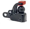 Produktbild: Hebie Fahrradkinderanhänger Hebie Anhängerkupplung F1 Set Schwarz - 40 kg Anhängelast - Sattelstüt