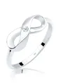 Produktbild: Elli DIAMONDS Verlobungsring Infinity Diamant Brillantschliff (0.03 ct) 925 Sterling Silber