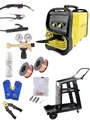 Produktbild: WELDINGER MIG/MAG-Einsteigerset Schweißinverter MEW 161 SYN eco, Schweißwagen eco, Schutzgasregler, MagSet Basic