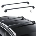 Produktbild: VEVOR Universal Dachträger Querstange 1228mm Fahrzeug 90kg Belastbar 2 Stk.