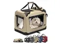 Produktbild: Lionto Hundetransportbox - faltbar - beige M