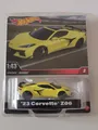 Produktbild: Hot Wheels Premium ´23 Corvette Z06 Real Riders - Maßstab 1:43 - Neu Ovp Ab 3 J