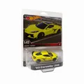 Produktbild: Hot Wheels Premium `23 Corvette Z06 in gelb Real Riders 1:43 Die-Cast Sportwagen