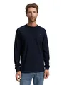 Produktbild: Tom Tailor Herren 1048902 Basic Langarmshirt Aus Baumwolle, 10668 - Sky Captain Blue, 3XL EU