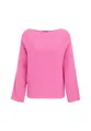Produktbild: zero Damen Strickpullover mit U-Bootausschnitt 44, Raspberry Velvet