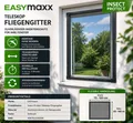 Produktbild: EASYmaxx Insektengitter Fliegengitter Fenster Gitter Netz Teleskop Rahmen
