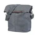 Produktbild: Basil Fahrradkorb Shoppertasche City grey/melee, 14-16 ltr Hook On-System