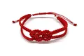 Produktbild: MYSTIC JEWELS - Armband Kabbalah, konzentrischer Knoten, Schutz gegen böse Augen, Glück, Good Luck (Rot)