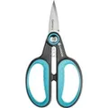 Produktbild: Gartenschere HerbCut grau/türkis, Kräuterschere mit Entblätterungsfunktion