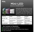 Produktbild: TCL 50Q7CX1 Mini-LED-Fernseher (126 cm/50 Zoll, 4K Ultra HD, Google TV, Dolby Atmos, Dolby Vision, Smart TV, Apple TV, 4K HDR)