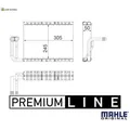 Produktbild: VERDAMPFER KLIMAANLAGE AE 88 000P FÜR BMW N52B25AF/B25BF 2.5L N55 B30 A N57D30