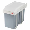 Produktbild: Mülltonne Hailo Multi-Box duo L  2 Schubladen 14 L Integrierbar (2 Stück)