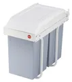 Produktbild: Hailo Einbau-Mülleimer Mülltrennung System 2x14L Volumen Abfallsammler Eimer NEU