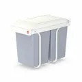 Produktbild: Hailo Einbau-Mülltrennungssystem „Multi-Box 2x15“ 3659-001 Multi-box Muelltrenns