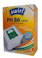 Produktbild: Swirl PH86 / PH99 MicroPor Plus Staubsaugerbeutel 4er Pack