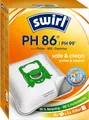 Produktbild: Swirl PH 86 / PH 96 EcoPor Staubsaugerbeutel AEG Staubsauger Filter 4St + Filter