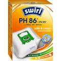 Produktbild: Swirl Staubsaugerbeutel EcoPor Filter 4 Beutel 1 Filter PH 86 PH 99 reißfest