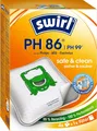 Produktbild: Swirl PH86 PH99 EcoPor Staubsaugerbeutel 4 Beutel 99,9 Prozent Filter Feinstaub